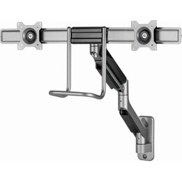 Gembird Ma-wa2-02 Support double écran pour écrans 17"-32", VESA 100, max 8 kg, noir