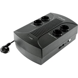 Gembird EG-UPS-002 UPS 850VA 510W AVR USB Gestion Compact Support Mural VRLA 8Ah