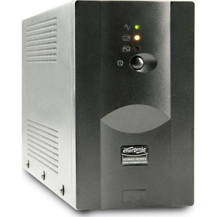 Gembird UPS Batteria al piombo da 0,65 kVA Regolazione automatica Protezione AVR Allarme LED
