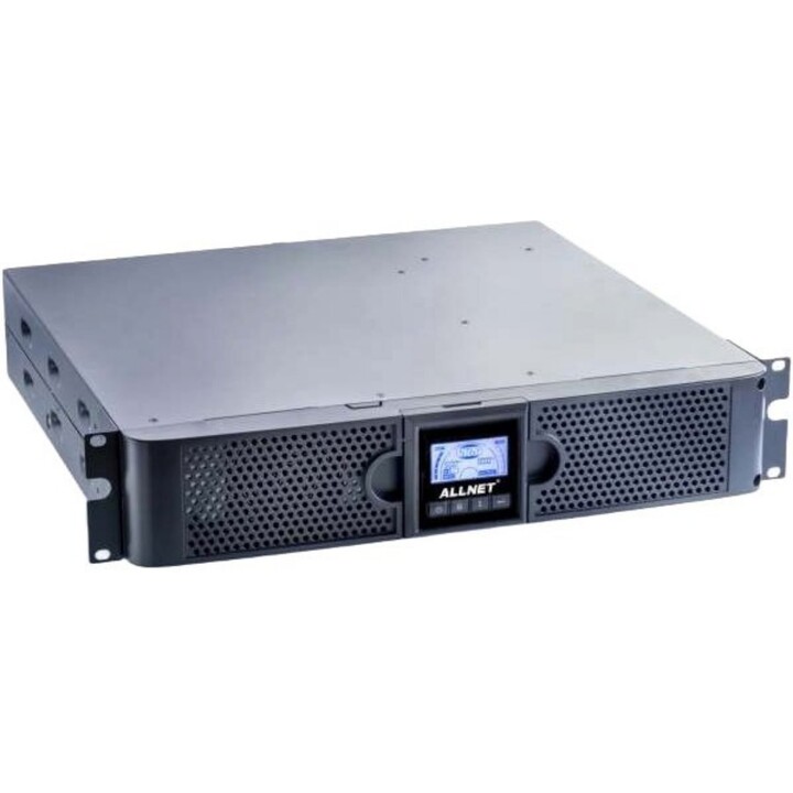 ALLNET All910019RT USV 1000VA Line-Interactive 900W 19" 2U Rack/Tower USB RS232 LCD Rotatable Display