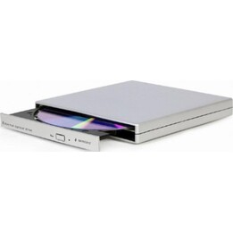 Gembird DVD-USB-021-SV Lecteur optique externe DVD±RW USB 2.0 Argent