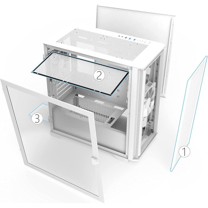 Montech AIR 100 LITE Blanco