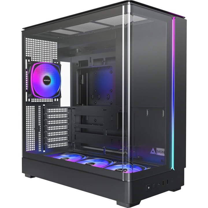 Montech KING 45 PRO, caixa torre preta