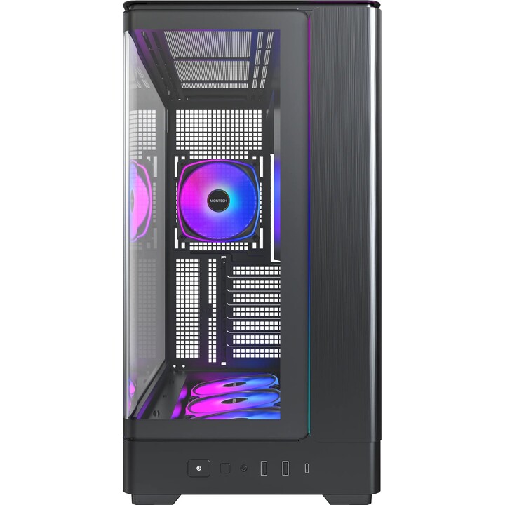 Montech KING 45 PRO, caixa torre preta