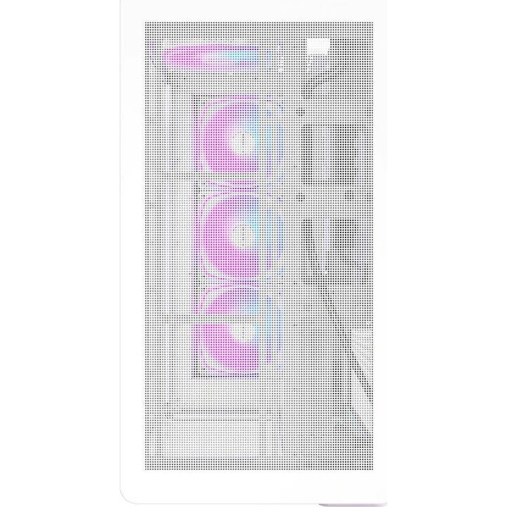Montech KING 15 PRO PC Case, mini case, mATX, vetro temperato, RGB - bianco