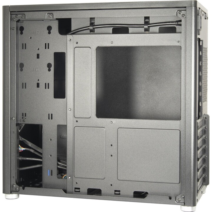 Inter-Tech X2 Duplex Pro Midi-Tower Case, Black