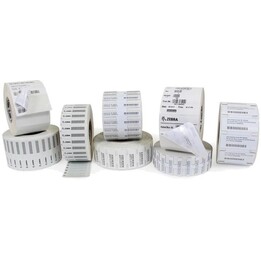 Zebra 10026763 Confidex Silverline Micro II MR6-P Etichetta ETSI RFID su metallo 45x13 mm TT Poliestere Schiuma ad alte prestazi