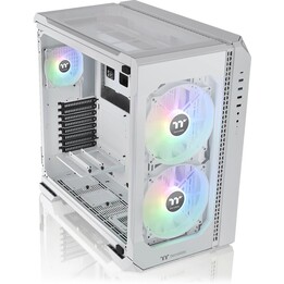 Thermaltake View 51 TG Snow ARGB E-ATX Full Tower 3x gehärtetes Glas 2x200mm ARGB Front 1x120mm Rear Weiß