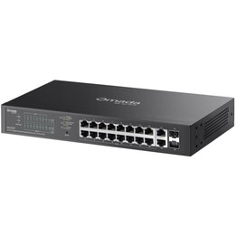TP-LINK ES220GP Omada 20-Port Gigabit Easy Managed Switch 16-Port PoE+ 150W Budget 2x SFP Desktop/Rackmount Metal