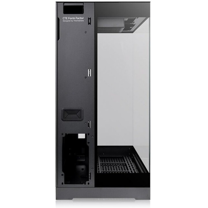 Thermaltake CTE E550 TG Mid Tower E-ATX Case 3x Tempered Glass Panels Dual Chamber Black Hidden Connector Support 3-Way GPU Moun