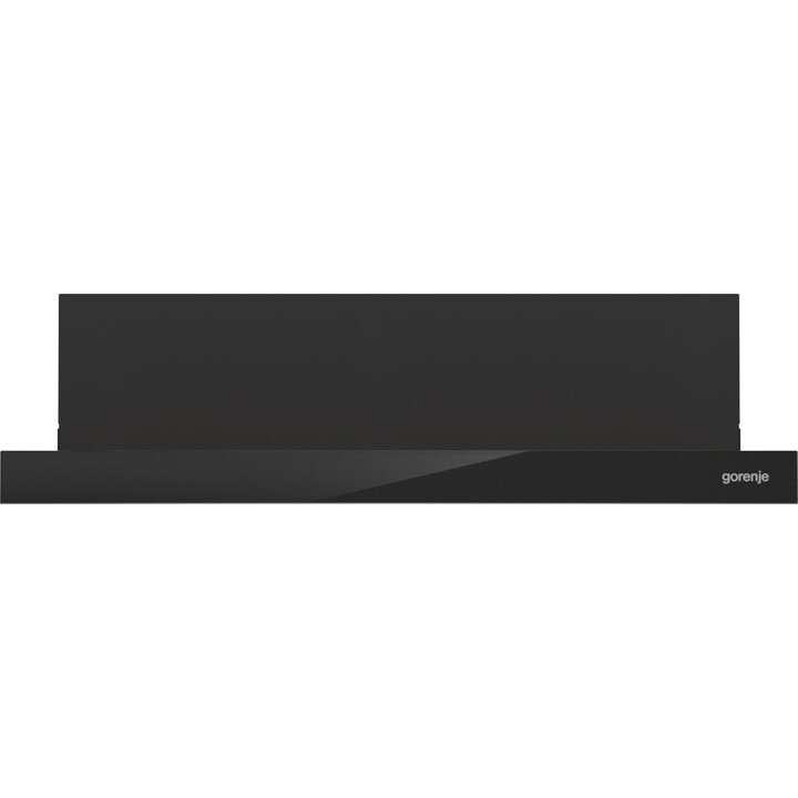 Gorenje TH62E4BG Halb eingebaut (ausziehbar) Schwarz 450 m³/h