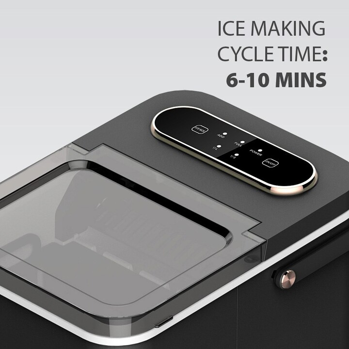MAESTRO MR-820 Ice Machine Black
