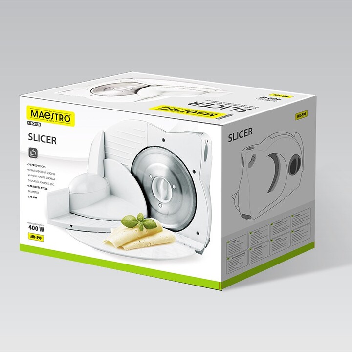 Maestro MR-590 Trancheuse Blanc