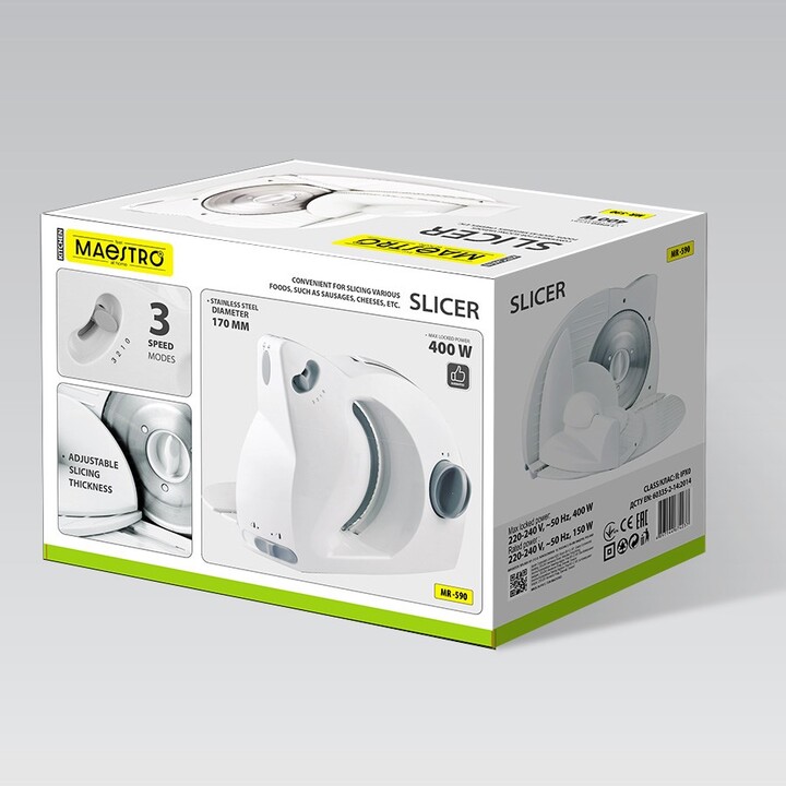 Maestro MR-590 Cortadora Blanco