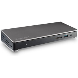 StarTech.com Thunderbolt 3 Dock TB3DOCK2DPPU Dual 4K@60Hz TB3 Laptop Docking Station 2xDP 6xUSB 3.0 85W PD GbE Lettore di schede