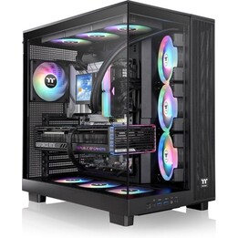 Thermaltake View 380 XL TG ARGB Mid Tower E-ATX Case Dual Chamber 4x120mm ARGB Lite Fans 2x Tempered Glass 360mm Radiator Suppor