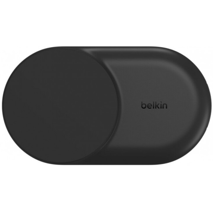 Belkin - Qi2 Fitness Tracker, cuffie, smartphone, smartwatch, nero, caricatore wireless USB, ricarica rapida