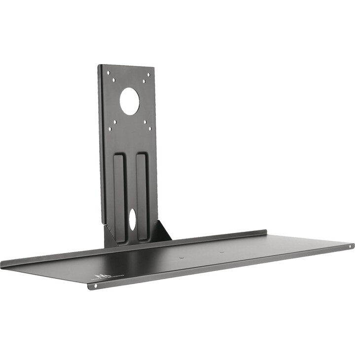 Maclean MC-756 - Soporte para Teclado, Accesorio complementario para Soporte de Monitor, VESA 75x75, 100x100