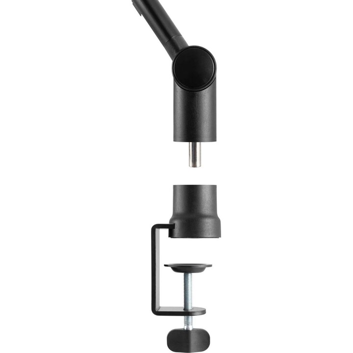 Maclean MC-898 Support de microphone professionnel avec bras réglable pour utilisation sur table, pour le streaming de jeux