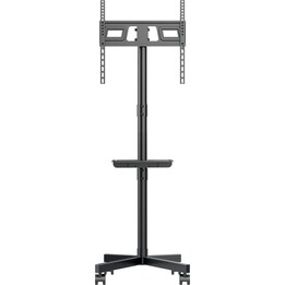 Maclean MC-949 – TV-Ständer (Professionell, 32–55 Zoll), mit Rollen, max. VESA 400 x 400, max. 25 kg