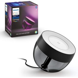 Philips Hue, Smart LED Table Lamp, Hue Iris, White and Color Light, Black