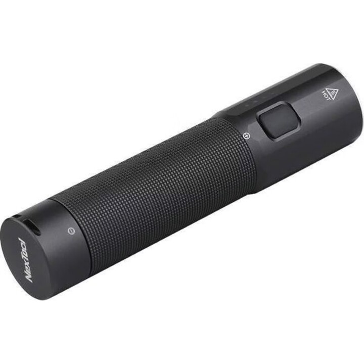 NexTool NE20069 Linterna LED de mano recargable y resistente al agua 1.200 lm, negra