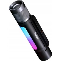 NexTool Thunder Music NE20161A 12-in-1 Multifunction Flashlight, Black and Gray