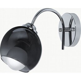 Activejet AJE-PALOMA Lá1P E27 40W Sphérique, Argent, Noir