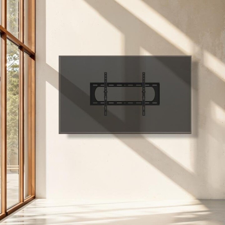 Supporto da parete per TV TooQ LP37140F-B per TV fino a 140", Acciaio nero