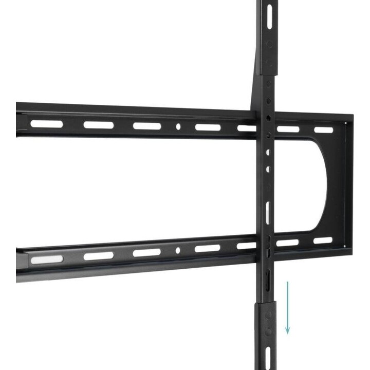 Supporto da parete per TV TooQ LP37140F-B per TV fino a 140", Acciaio nero