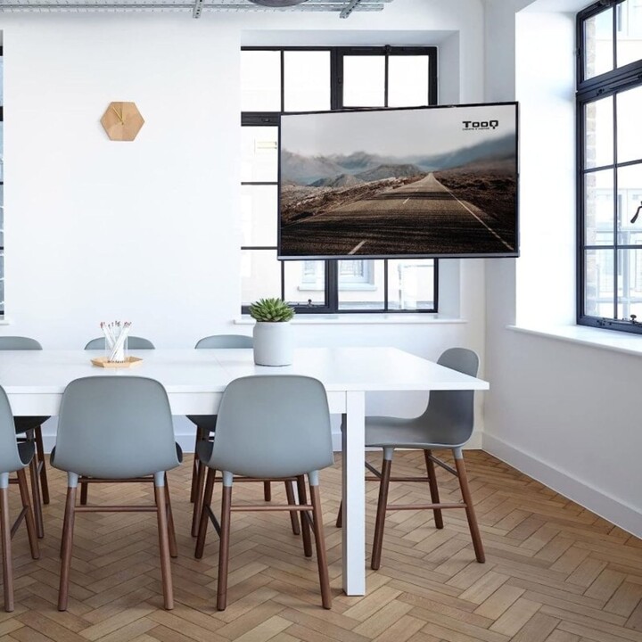 TooQ LP7846TN-B Support mural pivotant/inclinable pour téléviseurs 32"-70" VESA 400x400 Max 40Kg