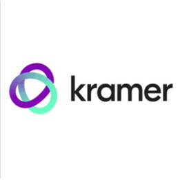 Kramer Room Connectivity Connect - Room Connectivity Plus, Caixa de Conectividade de Mesa Redonda e Elegante Preta com Tampa par