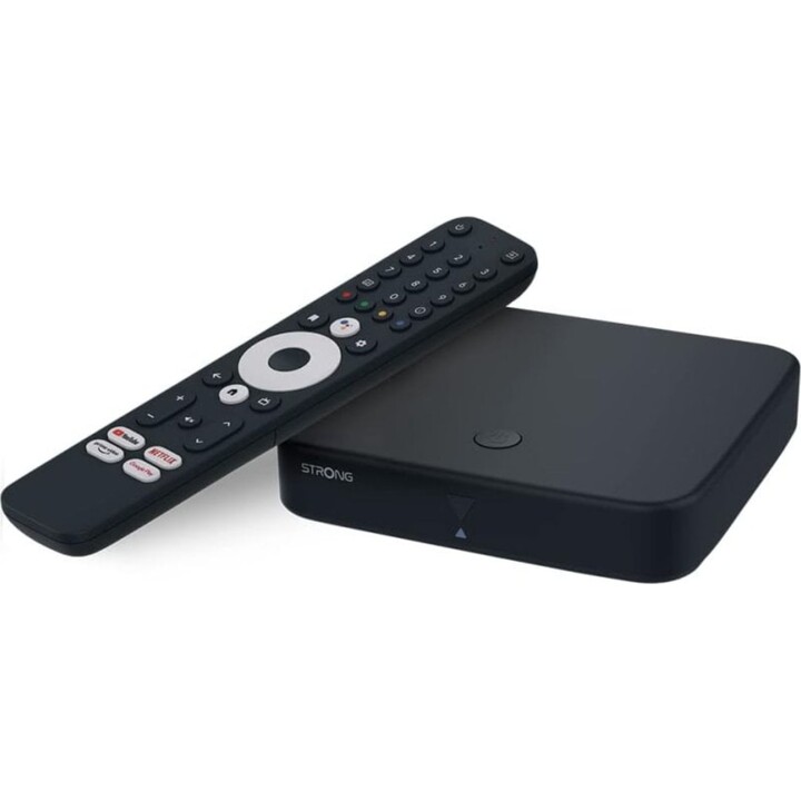Strong SRT 420 Android Smart Box 2 in 1, 4K UHD (3840 x 2160 Pixel), schwarz