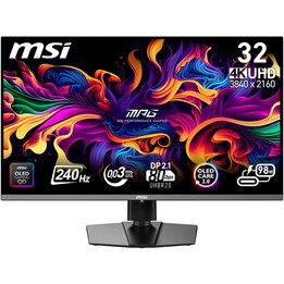 MSI MPG 322URXDE QD-OLED 4K Ultra HD Display da gioco 80 cm (31,5")