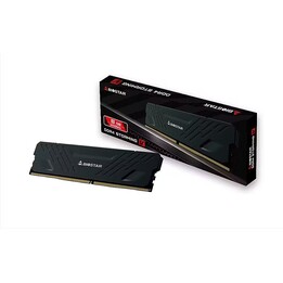 Biostar 16GB DDR4 3200MHz SODIMM Storming Series Heatsink Gaming Memory Single Module CL16 1.2V Dual Rank Black