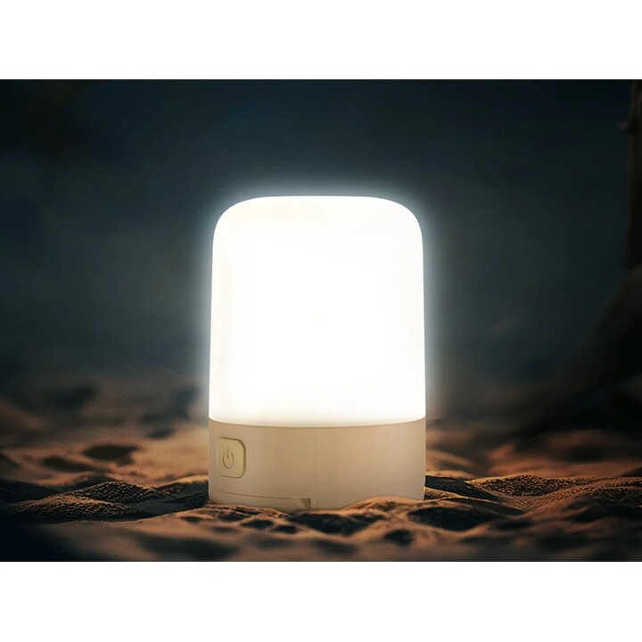Lâmpada de campismo NexTool NE20014A, lanterna LED de 600 lm, USB-C, bateria recarregável, Branco