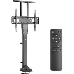 Maclean MC-866 Universal Adjustable Electric TV Lift Mount, 37" to 65", with Remote Control