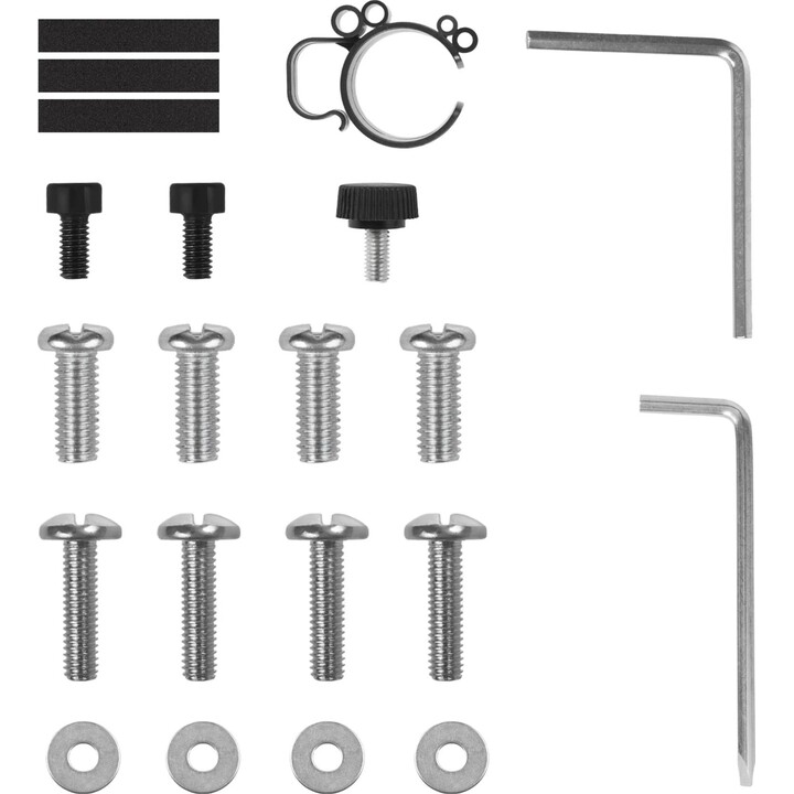 Supporto per monitor Maclean, molla a gas, 17"-32", 2-10 kg, nero, MC-135