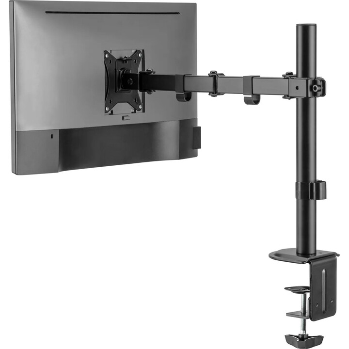 Maclean MC-753N Desktop-Monitorhalterung für 17-32 Zoll LCD-Monitore, 9 kg, VESA 75 x 75, 100 x 100, verstellbarer ausziehbarer 