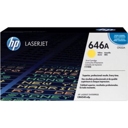 HP 646A CF032A Cartucho de tóner original LaserJet amarillo 12.500 páginas