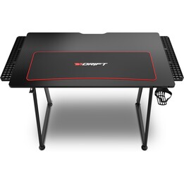 Atlas DRDZ75 Drift Carbon Gaming Desk 113x60x75cm Acabamento em fibra de carbono