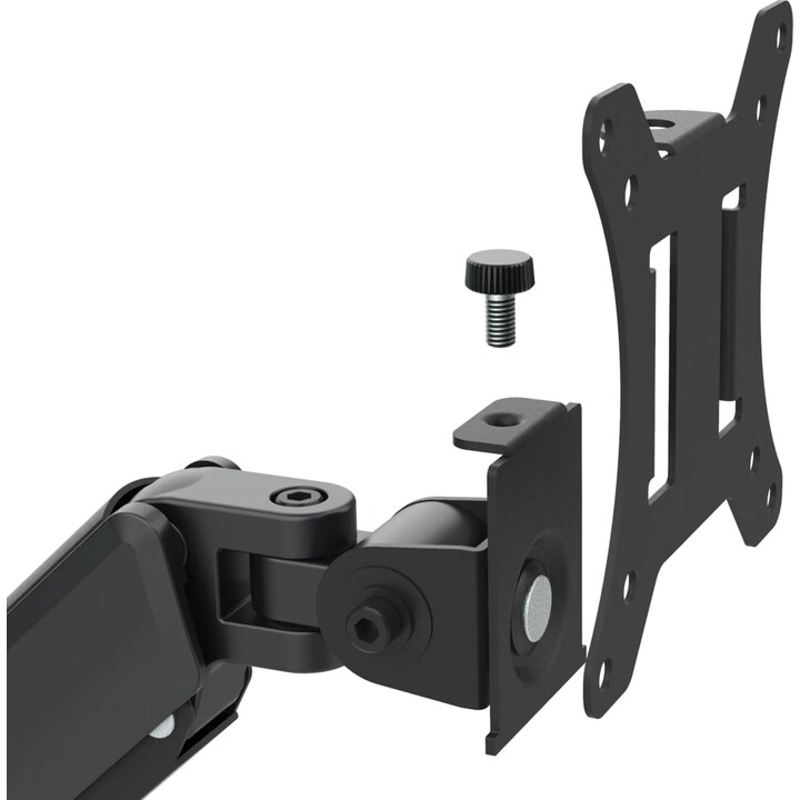 Suporte para monitor duplo Maclean MC-136, mola a gás, 17"-32", 2-10 kg, preto