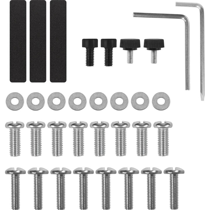 Soporte para 2 monitores Maclean MC-136, resorte de gas, 17"-32", 2-10 kg, negro