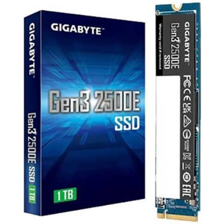 Disco ssd m.2 nvme 1TB gigabyte 2500e g3 2280