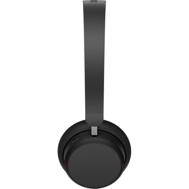 Lenovo 6550 Kabellose Bluetooth-Kopfhörer mit Geräuschunterdrückung für Büro und Anrufe, Schwarz