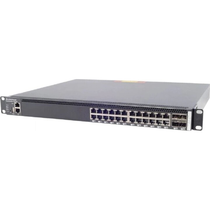 Lenovo Rackswitch G7028 Géré L2 Gigabit Ethernet [10/100/1000] 1u Noir