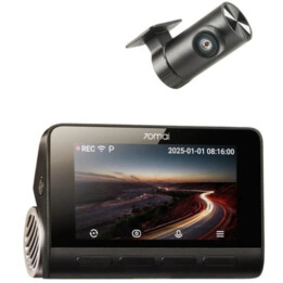 70mai Dashcam 4K A810S + Kamera Trasera 70mai RC24