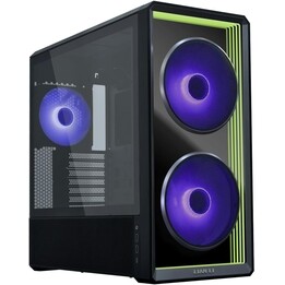 Caixa E-ATX Lian Li LANCOOL 217 INF Mid-Tower Infinity Mirror RGB 2x170 mm Ventoinhas 380 mm GPU 180 mm Arrefecedor para CPU Pre