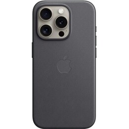 Funda FineWoven negra para Apple iPhone 15 Pro, modelo n.° A3134 - MT4H3ZM/A