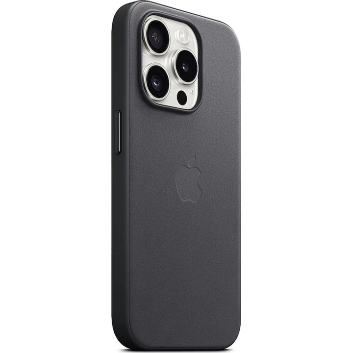 Funda FineWoven negra para Apple iPhone 15 Pro, modelo n.° A3134 - MT4H3ZM/A